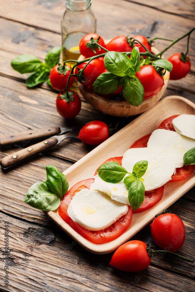 Traditional Italian dish caprese Traditional Italian dish caprese