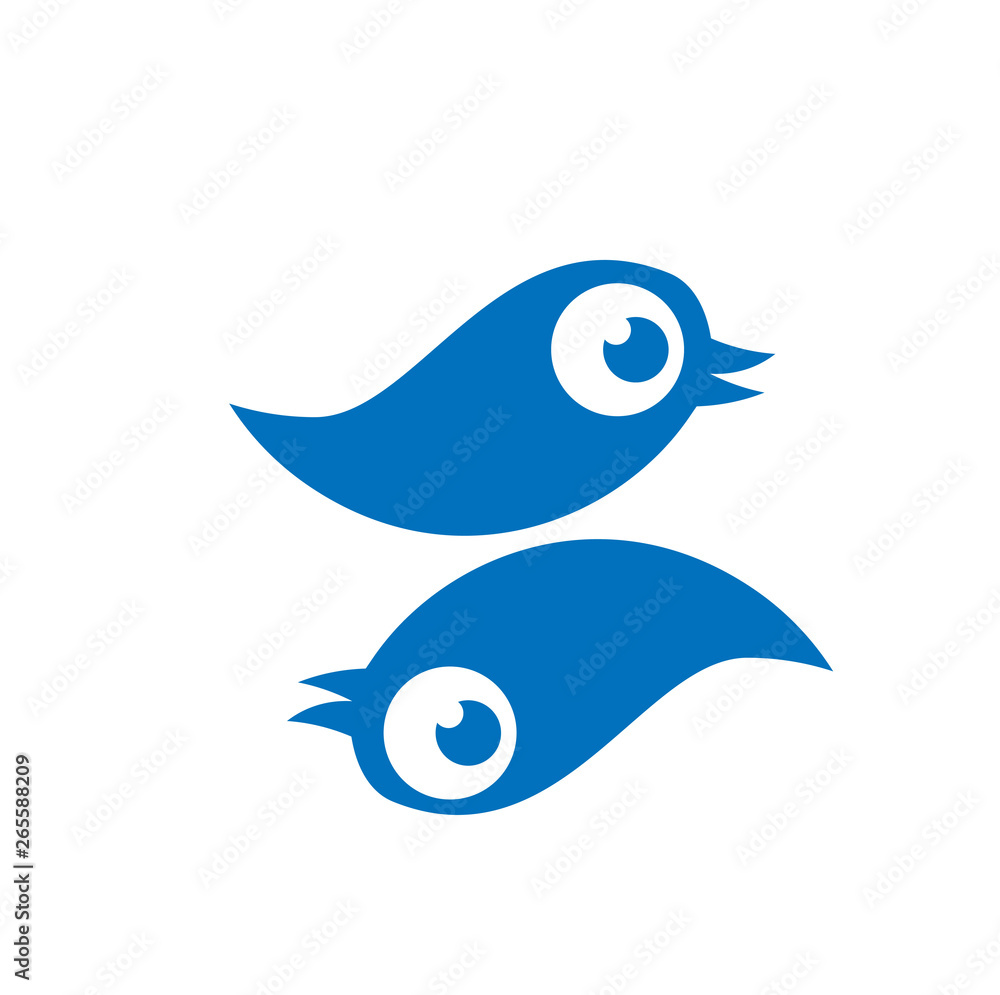 Obraz premium cute bird icon