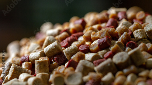 Fishing bait pellets.