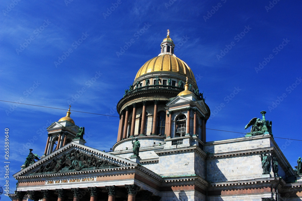 St. Isaac's Orthodox Cathedral in St. Petersburg