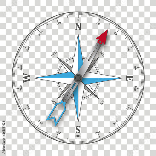 Compass Silhouette Transparent