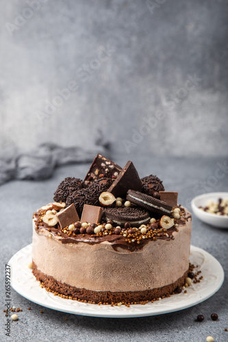 Fotografija chocolate ice cream cake,