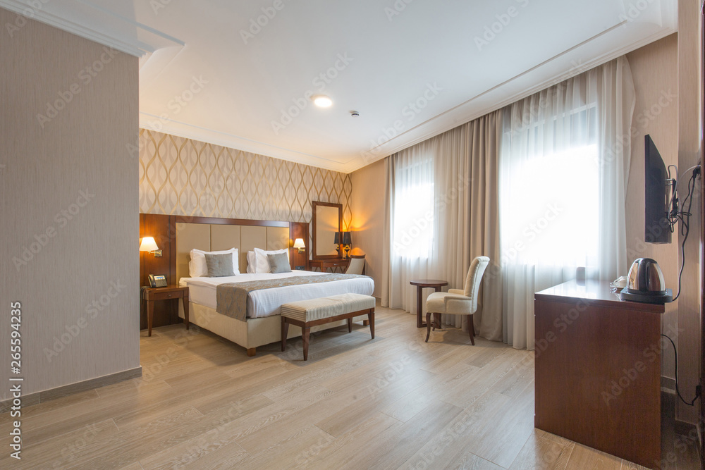 Interior of a classic style hotel apartment Interior of a classic style hotel apartment