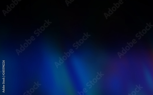 Dark BLUE vector colorful blur background.