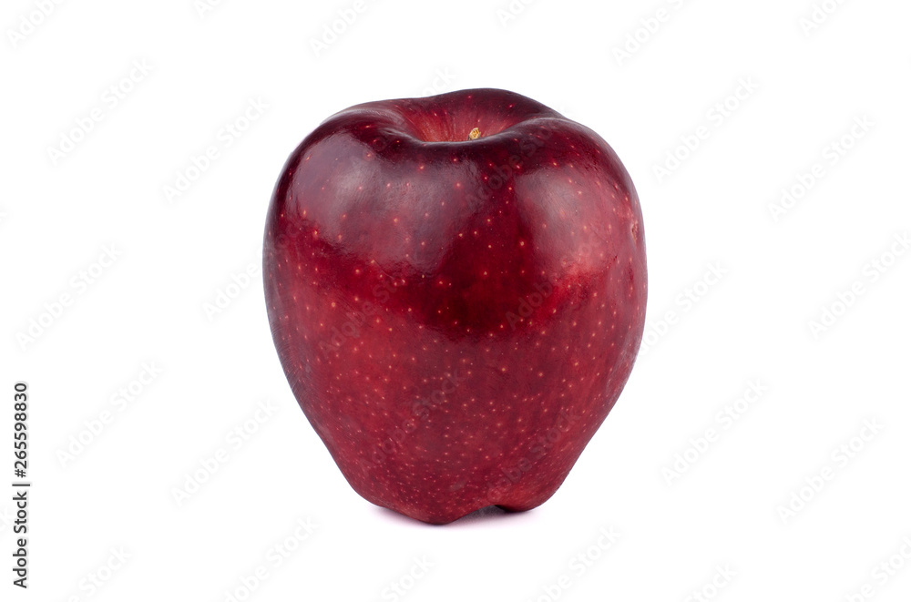 Fresh red apple isolated on white background. Fresh red apple isolated on white background.