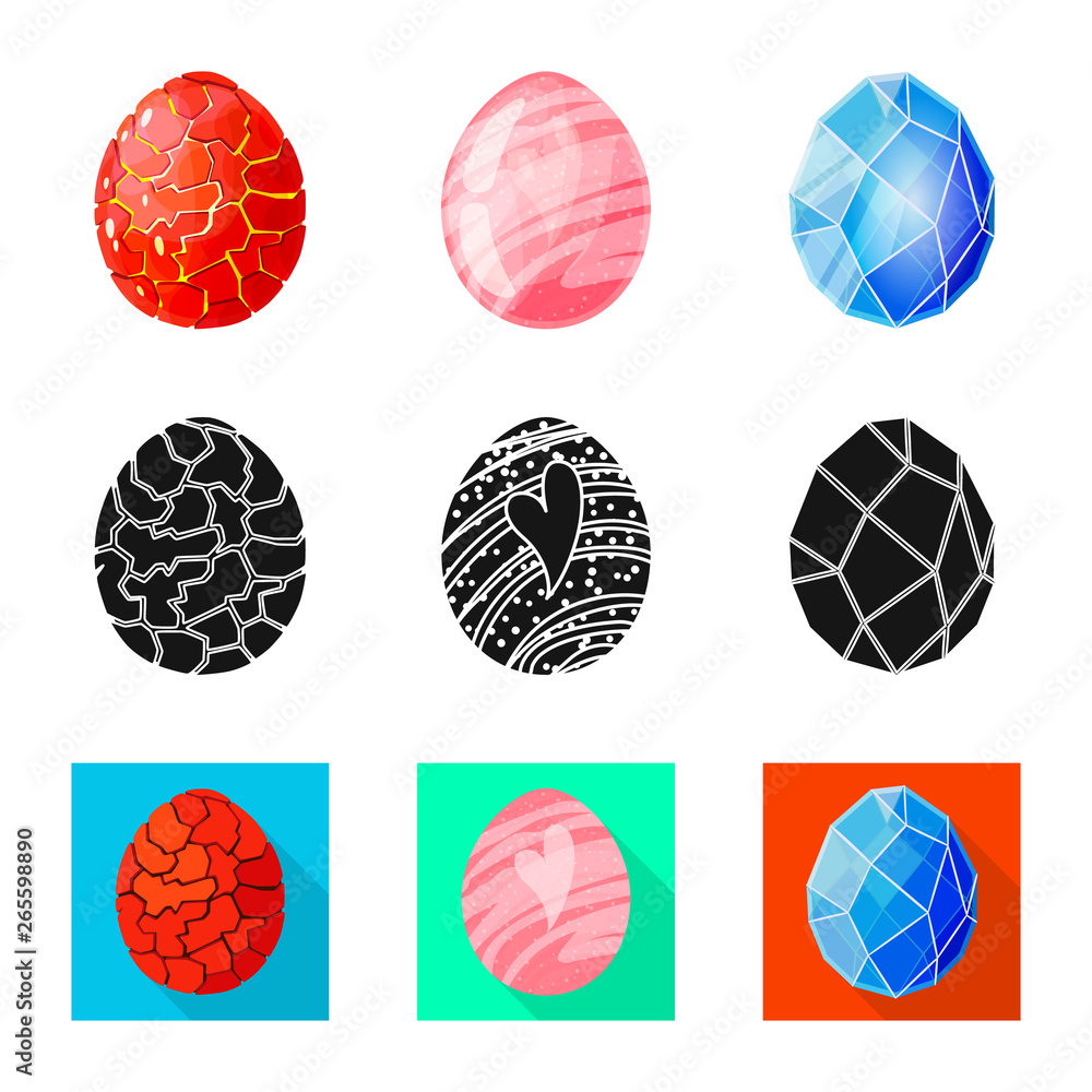 Vector illustration of animal and prehistoric symbol. Set of animal and cute stock symbol for web. Vector illustration of animal and prehistoric symbol. Set of animal and cute stock symbol for web.