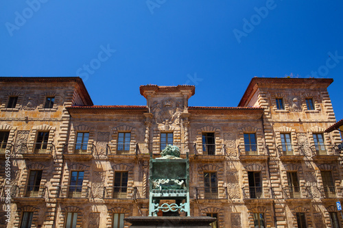 Palacio de Camposagrado.Camposagrado Palace is a baroque-style palace located in Avilés in Asturias, Spain. photo