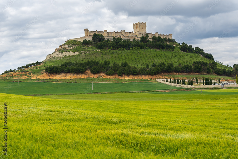Peñafiel Castle, Valladolid Province, Spain