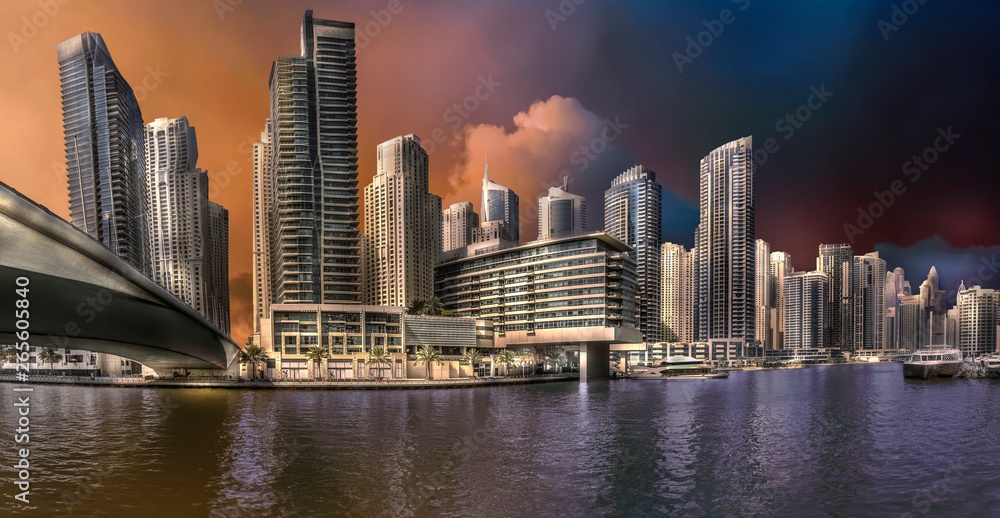 Fototapeta premium Dubai, United Arab Emirates