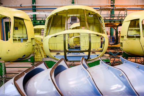 Helicopter aviation plant making process