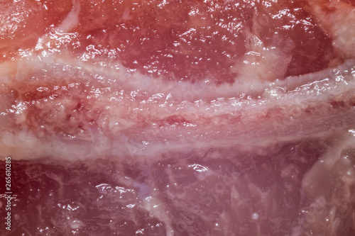 Pork meat extreme macro background