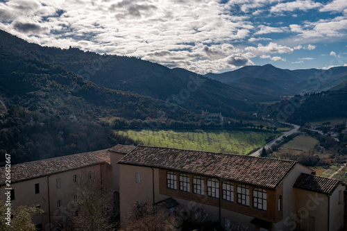 Wallpaper Mural View of the umbrian hills from Rocca Albornoziana, Spoleto, Umbria Torontodigital.ca
