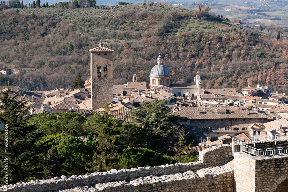 Obraz premium Spoleto, Umbria