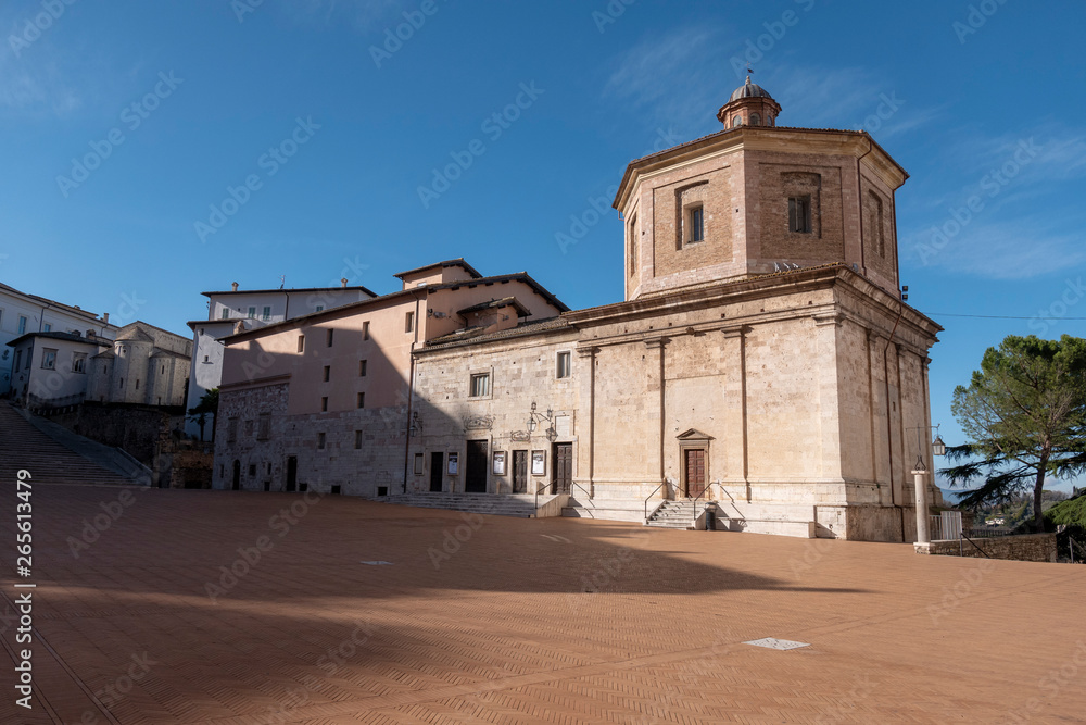 Obraz premium Piazza Duomo,Spoleto, Umbria