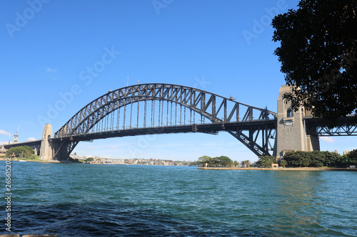 Sydney Harbour Bridge Blue Sky © Diane