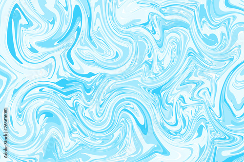 Abstract white blue marble texture background