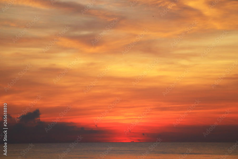 Fototapeta premium colorful sky in the morning