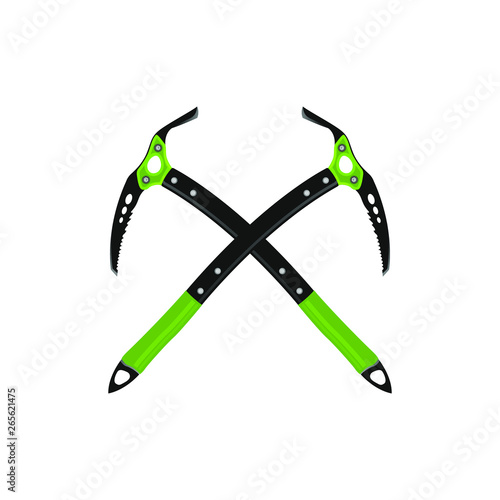 piolet equipment vector