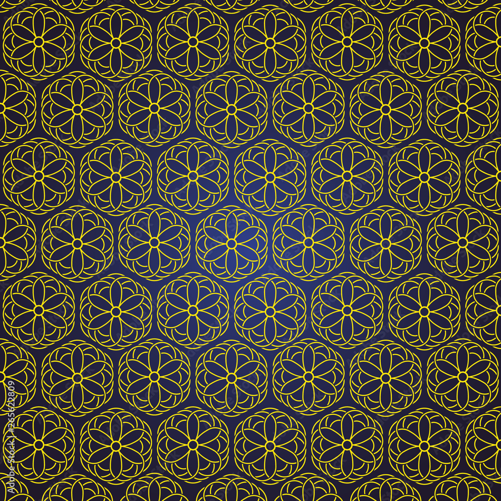 seamless and abstract pattern background in arabic style, can use for ramadan kareem and eid mubarak topic
