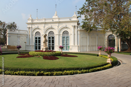 building in the royal palace in bang pa-in (thailand) 