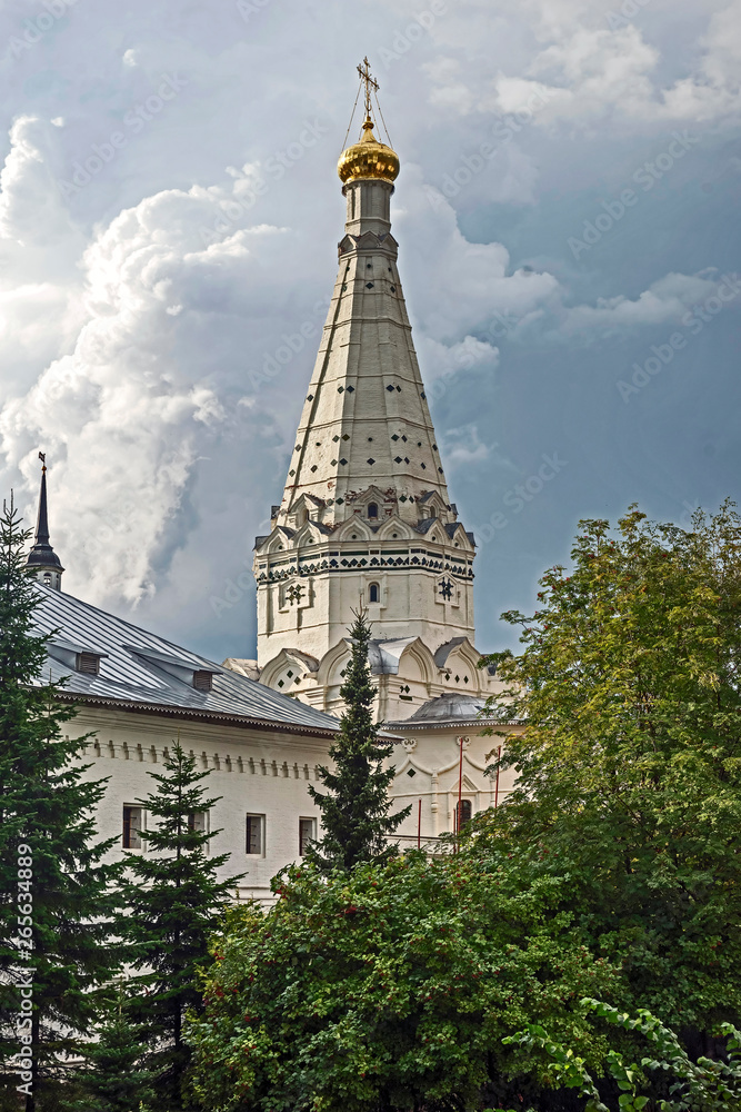 Zosima and Savvaty church. The Holy Trinity St. Sergius Lavra, city of Sergiev Posad, Russia