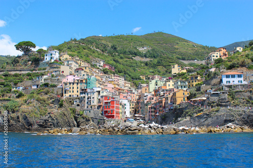 Riomaggiore in Cinque Terre (Italy)