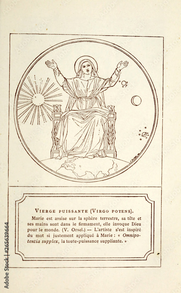 Obraz premium Virgin mary