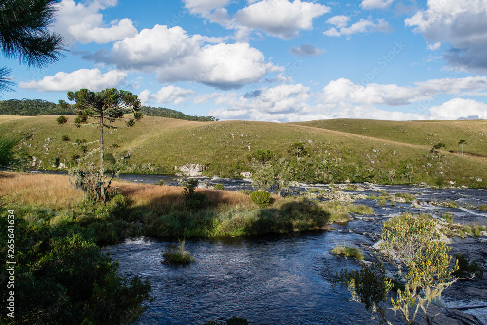 landscape with river landscape with river