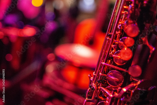 Fotografia saxofones música instrumento jazz