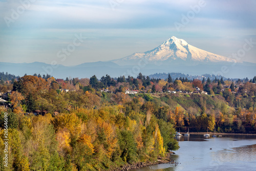 Mt. Hood and Portland, Oregon