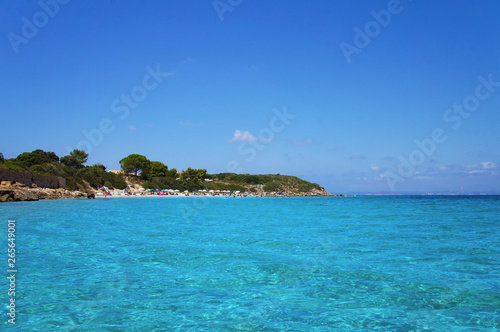 Tourist beach coast for relaxing in the resort.