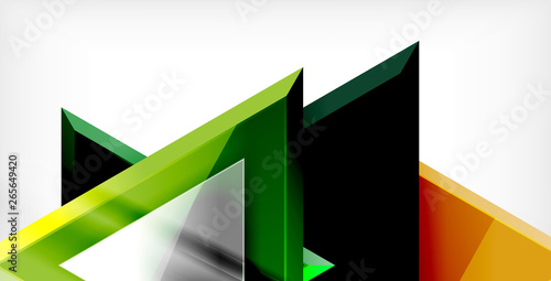 Free Download Dynamic triangle composition abstract background - GFXLoad