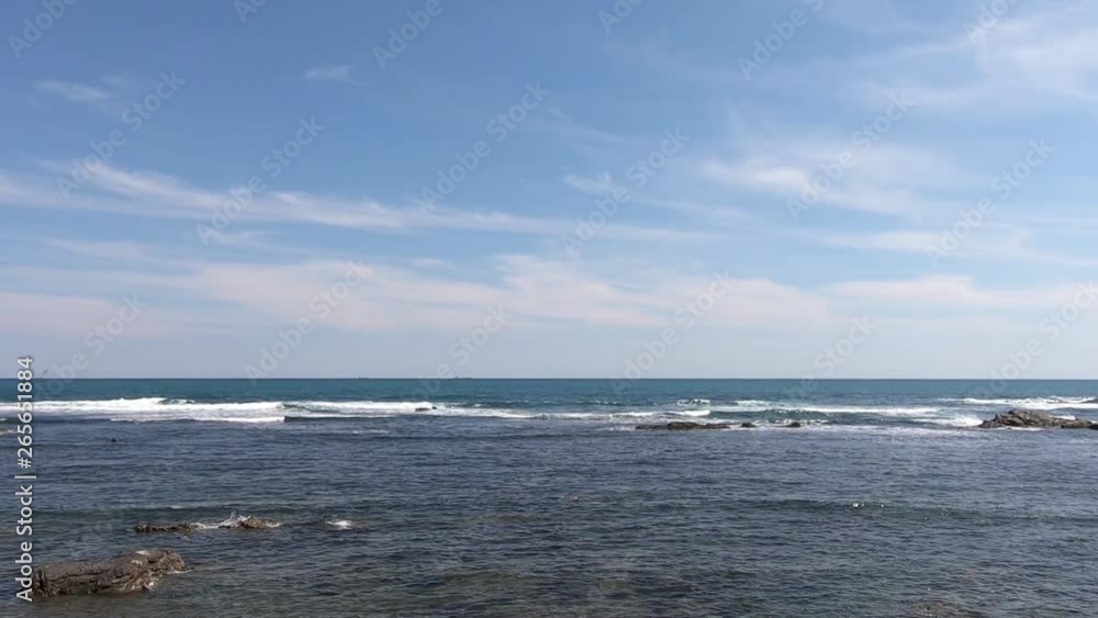 Sunny day sea and clouds Sunny day sea and clouds