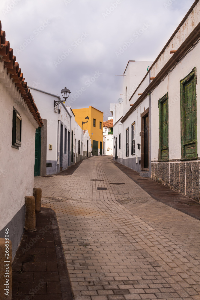 Street of Arico Nuevo, Tenerife, Spain