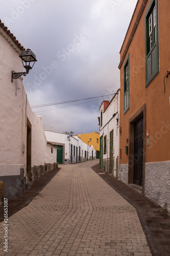 Street of Arico Nuevo, Tenerife, Spain