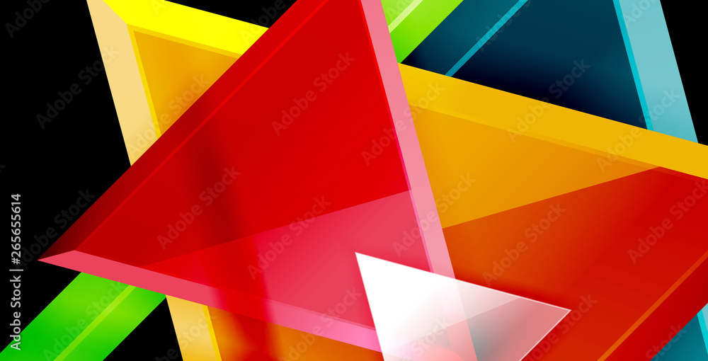 Triangle abstract background Triangle abstract background