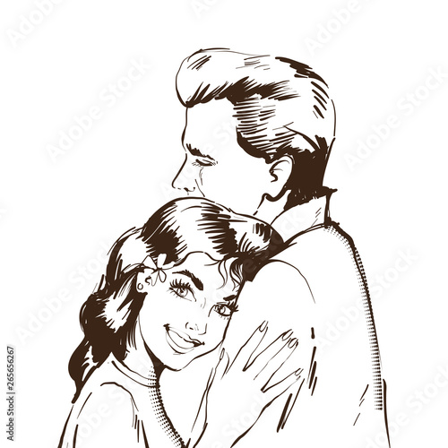 73+ Thousand Couple Love Sketch Royalty-Free Images, Stock Photos