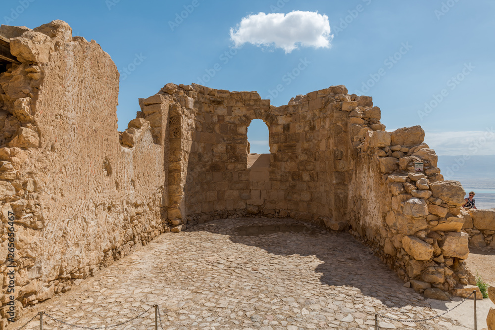 Ruins of the ancient Masada