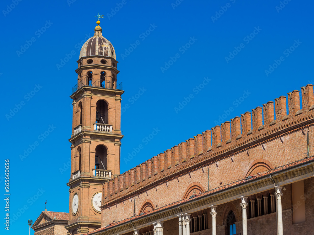 Faenza IT: Piazza del Popolo, Medieval Palace, Cathedral, The Artistic Ceramics