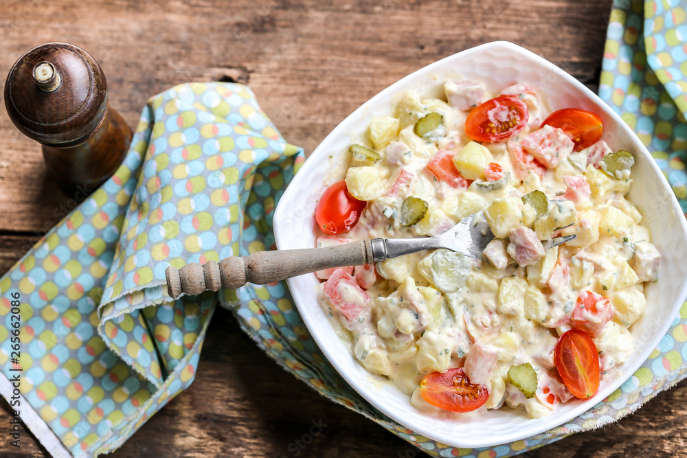 Salade piémontaise Stock Photo | Adobe Stock