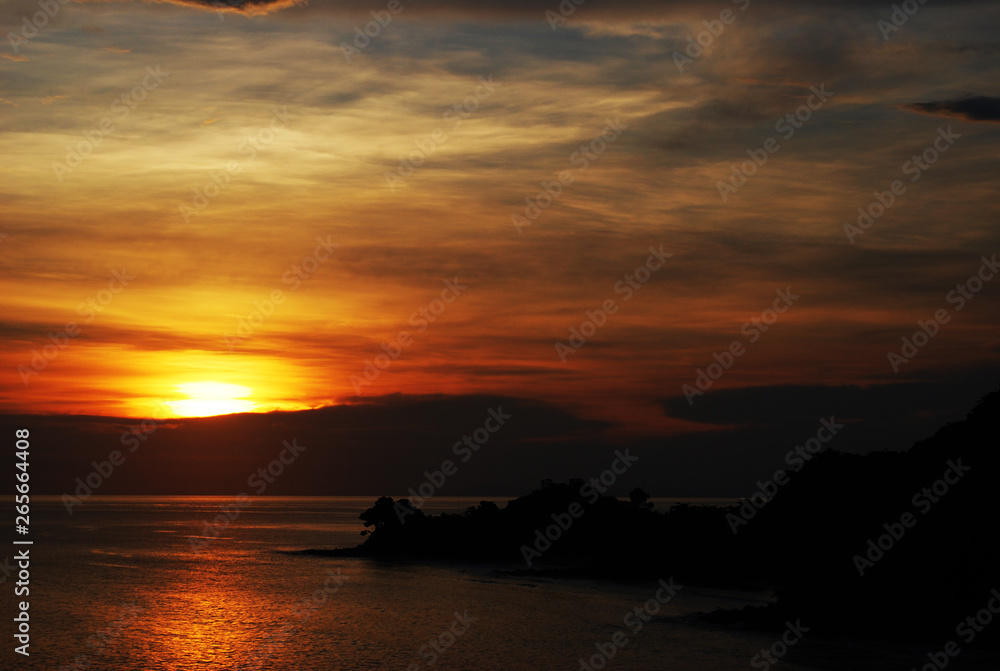 PRAIA PRETA - POR DO SOL - THE BLACK BEACH SUNSET