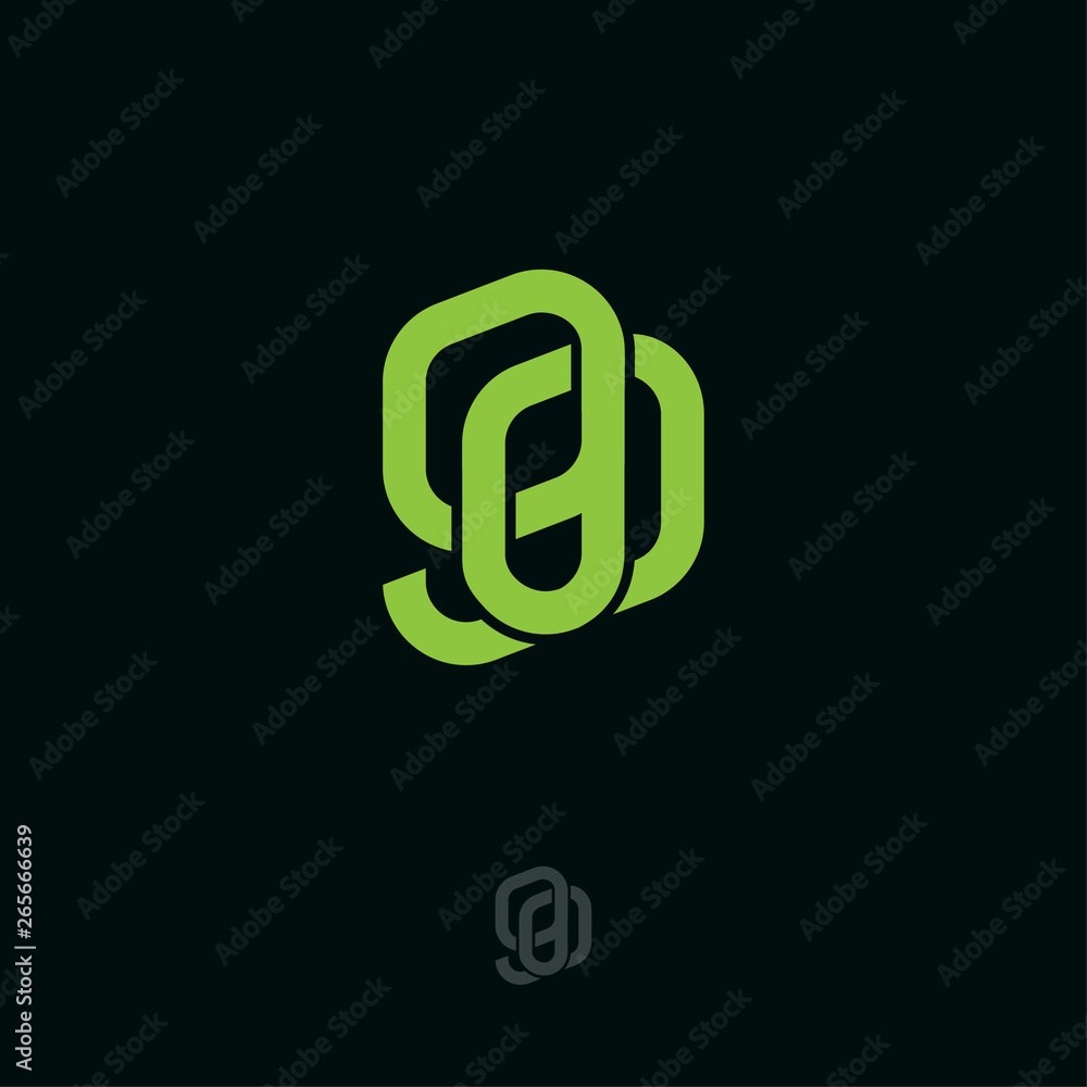 Number 90 monogram. 9 and 0 numbers. Bound lines emblem. Monochrome option. Number 90 monogram. 9 and 0 numbers. Bound lines emblem. Monochrome option.