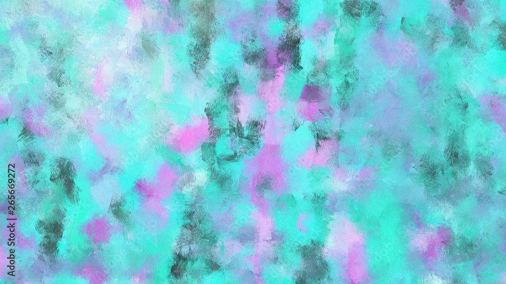 abstract sky blue, medium turquoise and lavender blue brushed background. can be used for wallpaper, poster, banner or texture design