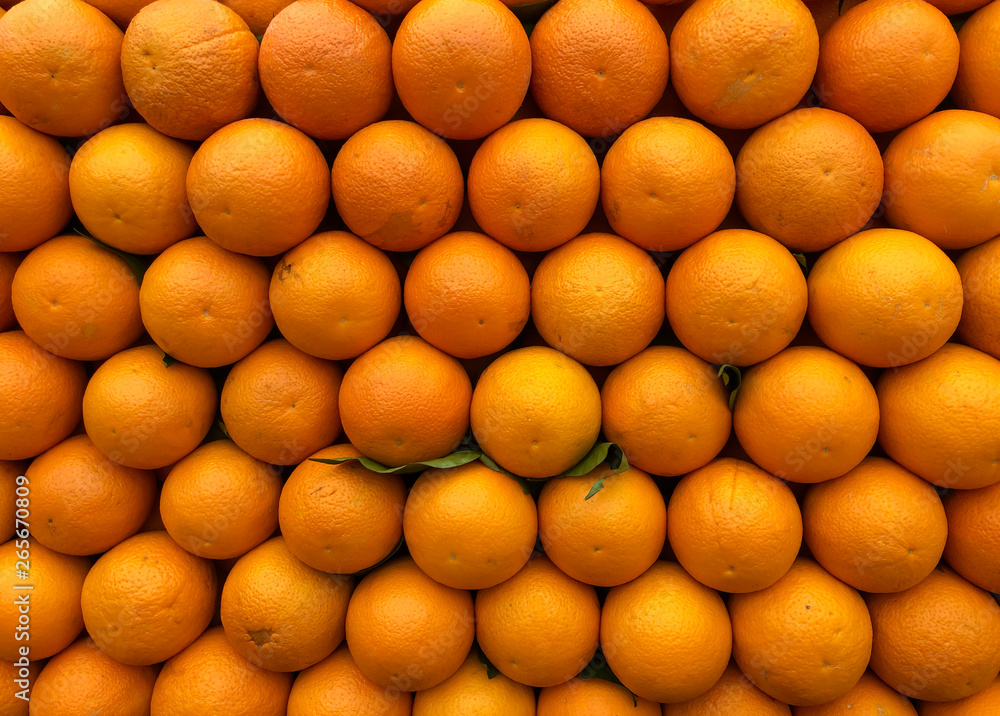 orange fruit on counter for sale and presentation style orange fruit on counter for sale and presentation style
