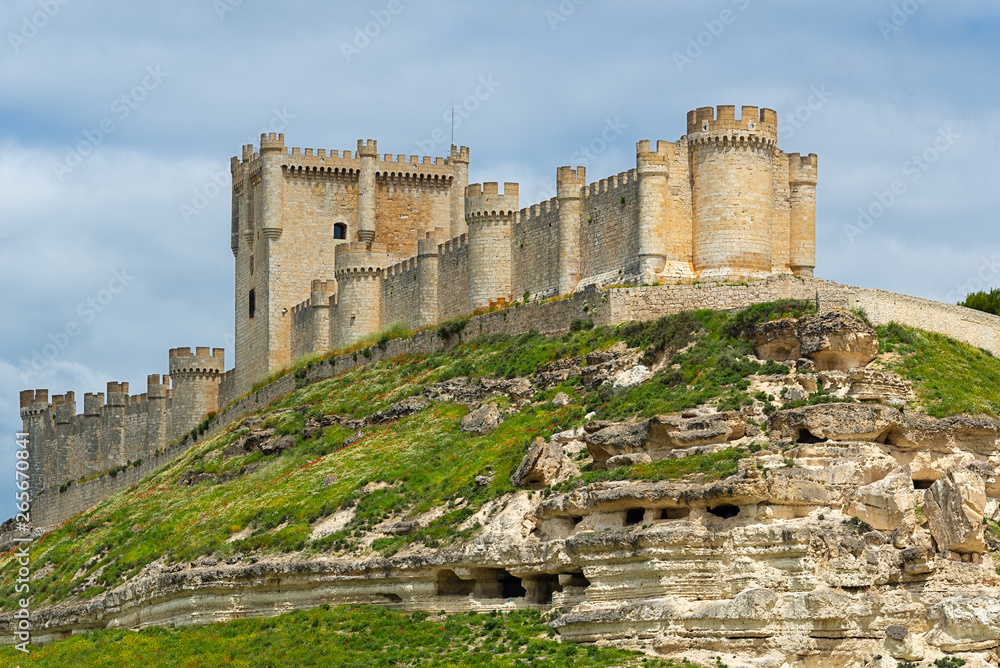 Peñafiel Castle, Valladolid Province, Spain