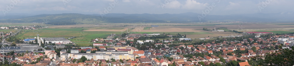 panorama of rural landscape