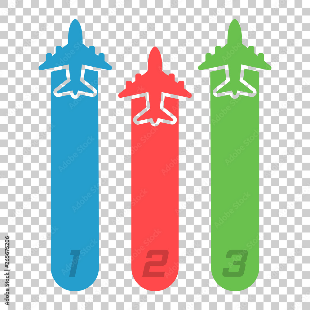 Airplane flight infographic icon in transparent style. Plane travel banner vector illustration on isolated background. Airline business concept. Airplane flight infographic icon in transparent style. Plane travel banner vector illustration on isolated background. Airline business concept.