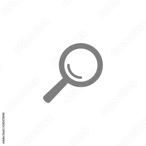 Magnifying glass, search icon symbol