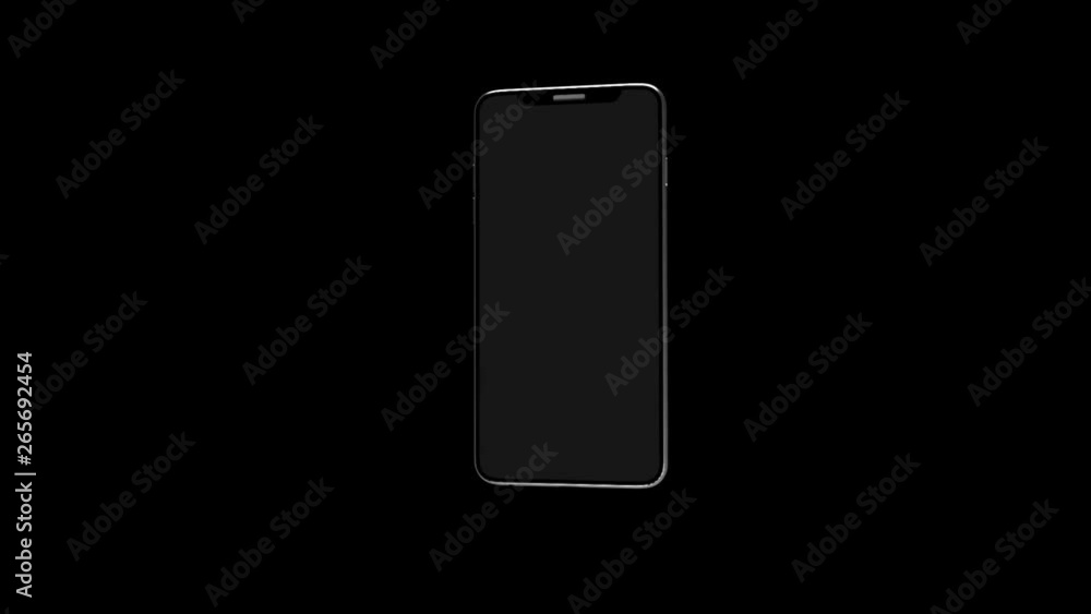 Phone on a black background. Beautiful black phone. 14 Phone on a black background. Beautiful black phone. 14