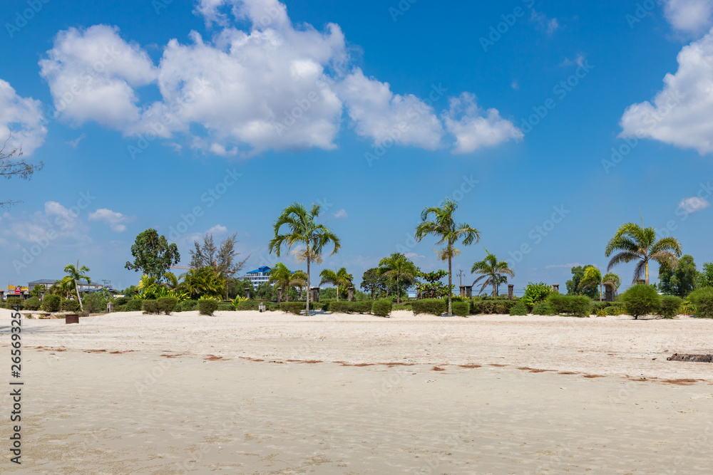 Tropical beach of Otres near Sihanokville in Cambodia Tropical beach of Otres near Sihanokville in Cambodia